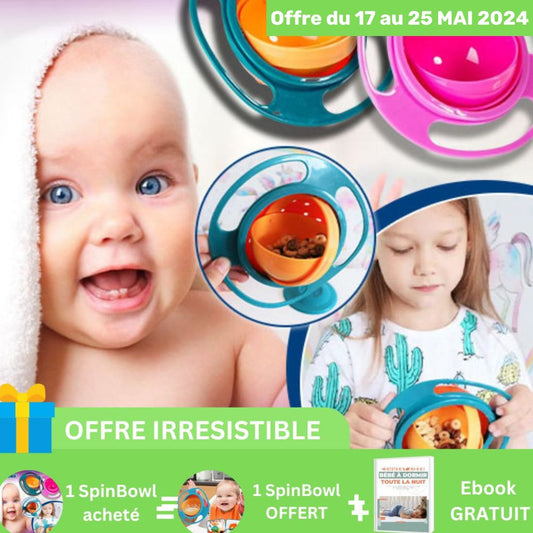 Assiette bebe | SpinBowl™