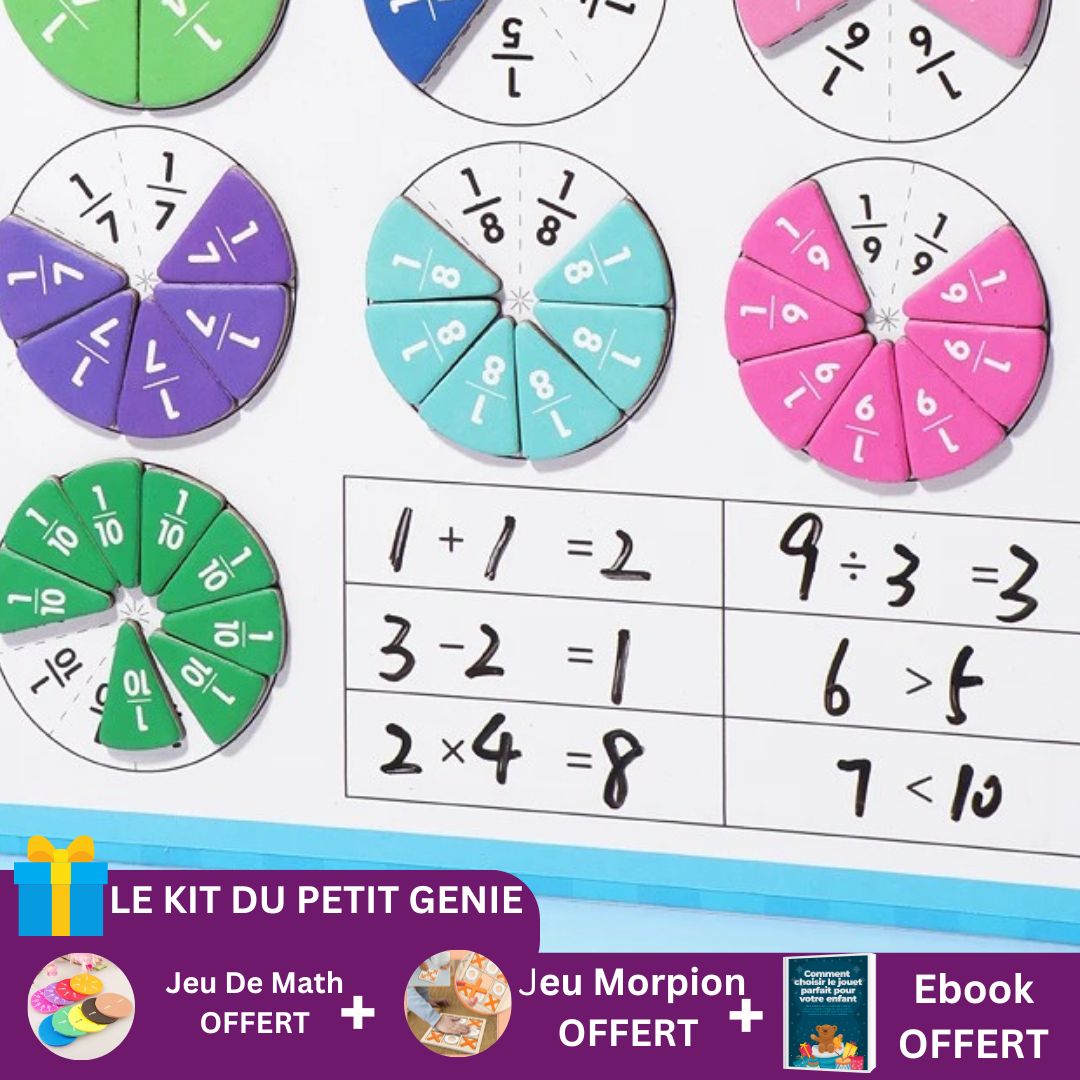 Jeux de maths | Magnetic Fraction™